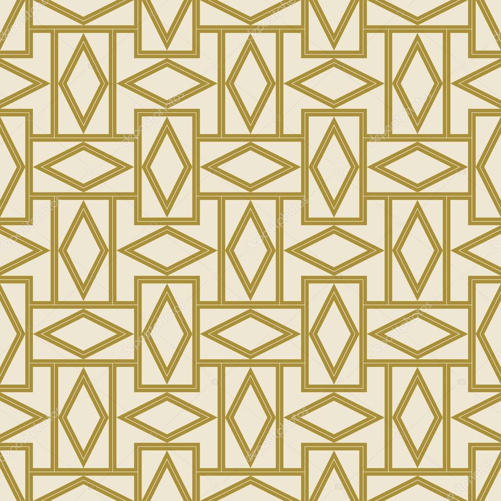 seamless geometric pattern of rhombuses.
