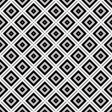 siyah ve beyaz geometrik damalı deseni