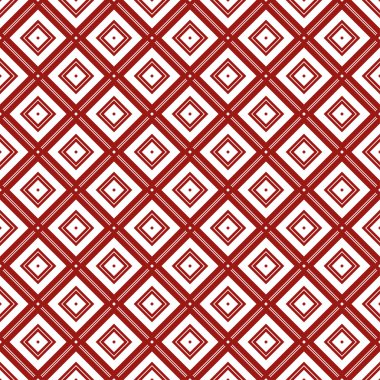 geometrik damalı deseni