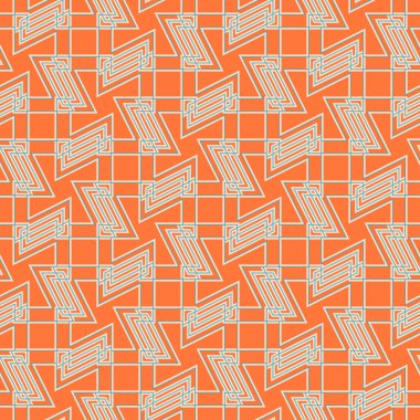Geometrik ızgara desen.