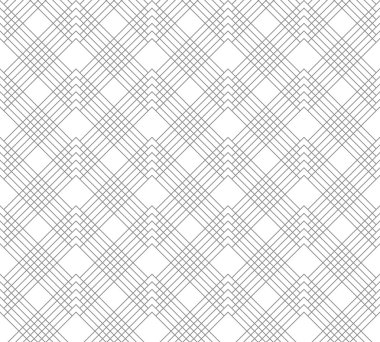 geometrik ızgara desen hatları