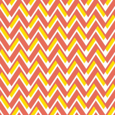 çok renkli chevron desen