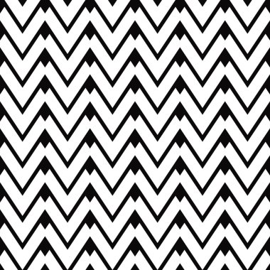 Chevron desen olmadan köşeleri