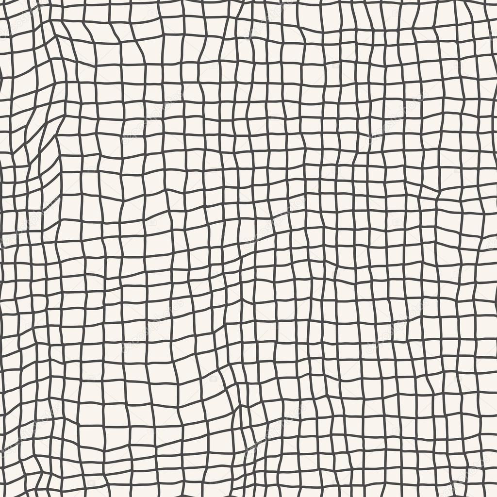 hand drawn grid pattern.
