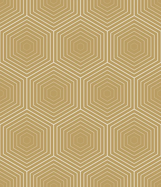 Motif géométrique des hexagones — Image vectorielle