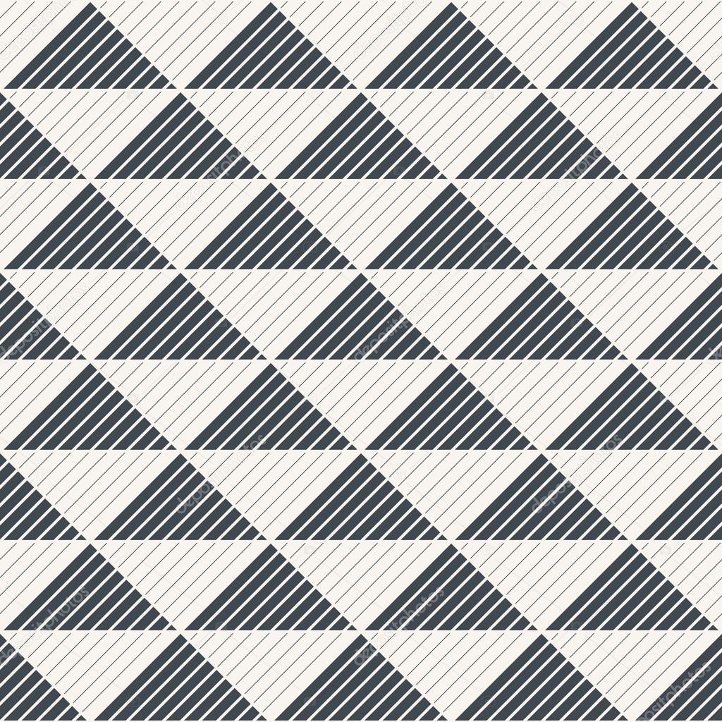 monochrome geometric outline pattern