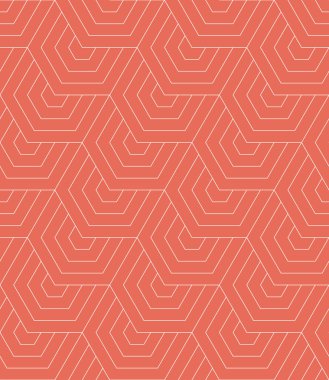 Soyut altıgen desen