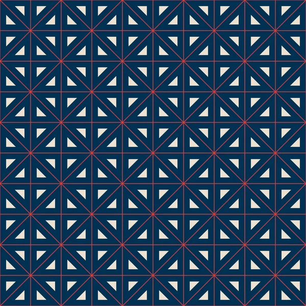 Motif géométrique des triangles — Image vectorielle