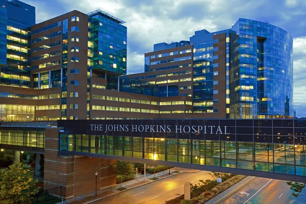 El Hospital Johns Hopkins Imagen De Stock