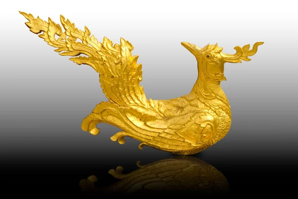 Thai traditional  bird sculpture — Stock Photo, Image