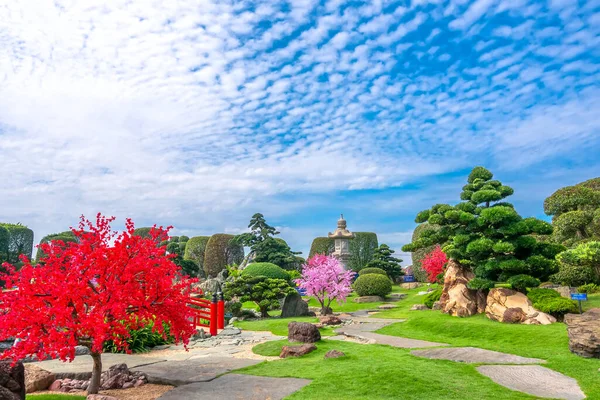 Місто Мін Єтнам Січня 2021 Сад Екотуризму Дизайні Акваріумом Коі — стокове фото