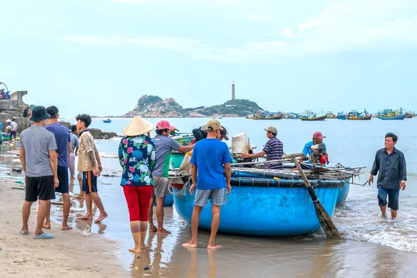 Phan Thiet Vietnam May 6Th 2021 Fish Market Session Seas — Stock Photo, Image