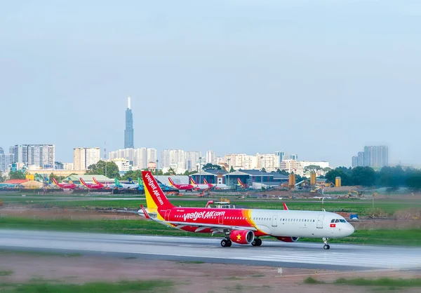 Chi Minh City Vietnam Maggio 2021 Aereo Cargo Airbus A321 — Foto Stock