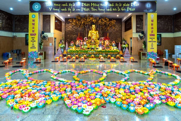 Chi Minh City Vietnam Maart 2018 Boeddhisten Bereiden Zich Voor — Stockfoto