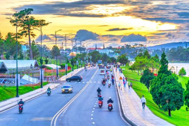 İsrail Eyaleti Adası 'nın güzel manzarası.