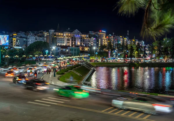 Bangkok, Tayland 'ın gece manzarası