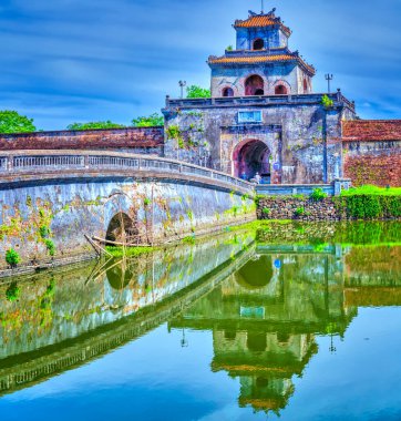 Tayland şehrinin eski binası