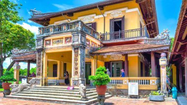 Chiang Mai, Tayland 'daki antik Tayland mimarisinin güzel manzarası