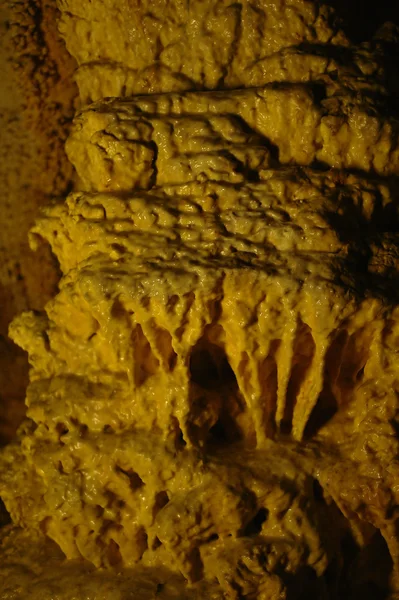 Karst formations in the cave. — Stock Photo, Image