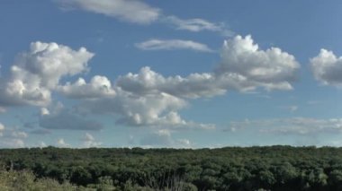 Bahar peyzaj, hızlandırılmış.