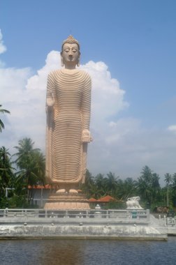 Buda memorial sri Lanka'da tsunami sel