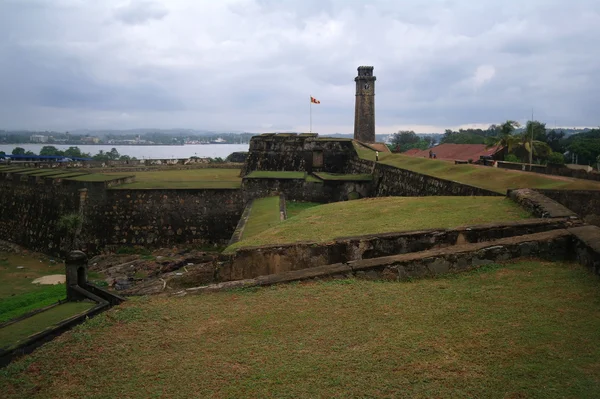 O forte em Galle é uma fortaleza holandesa no Sri Lanka — Fotografia de Stock