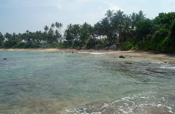 Tropische Lagune an der Küste . — Stockfoto