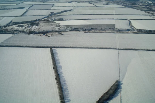 Vista aérea de la planta agrícola —  Fotos de Stock