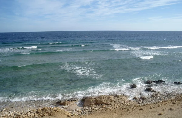 Wüstenbucht im Roten Meer, Sinai, Ägypten. — Stockfoto