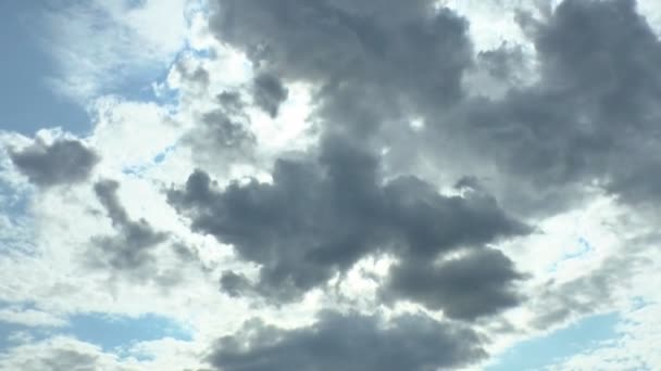 Verkeer van wolken, timelapse, — Stockvideo