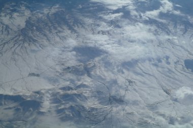 Cennet ve dünya gökyüzü görünümü 