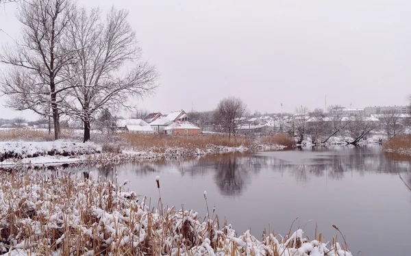 Inverno do rio — Fotografia de Stock
