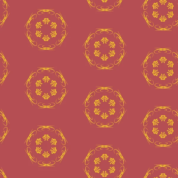 Seamless pattern with burgundy background