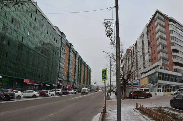 Picture Shows Street Perspective — Stock Photo, Image