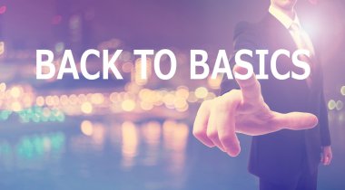 İşadamı konseptiyle temelleri için