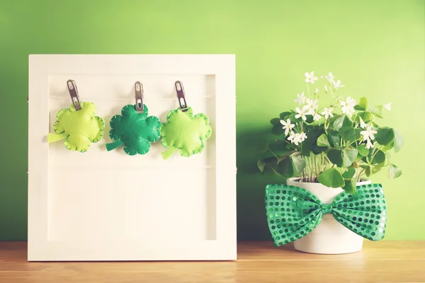 Saint Patricks Day message board — Stock Photo, Image