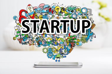 Başlangıç kavramı ile smartphone