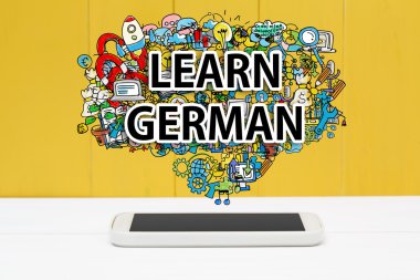 Alman kavram smartphone ile öğrenin