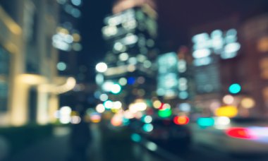 Ufuk şehir arka plan sahne gece