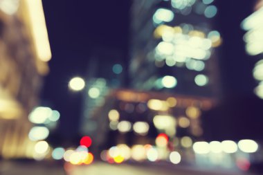 Ufuk şehir arka plan sahne gece