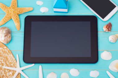 Starfishes, deniz kabukları ile mobil Araçlar