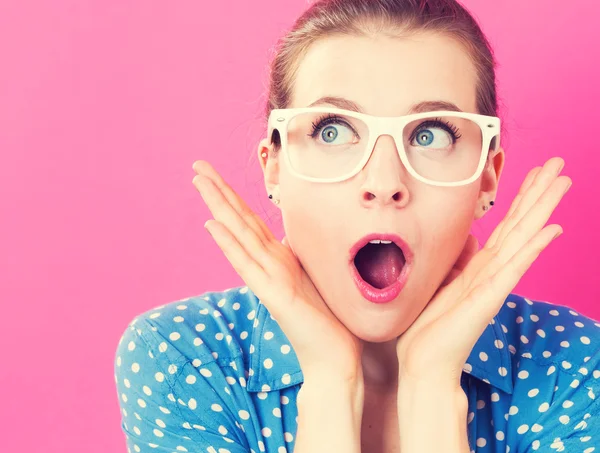 Genç kadın poz şaşırttı