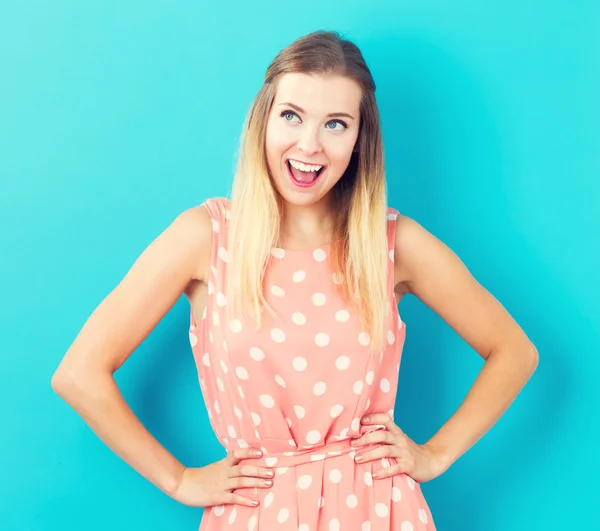 Happy young woman — Stock Photo, Image