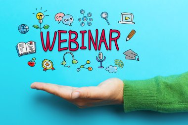 Webinar kavramı el ile 