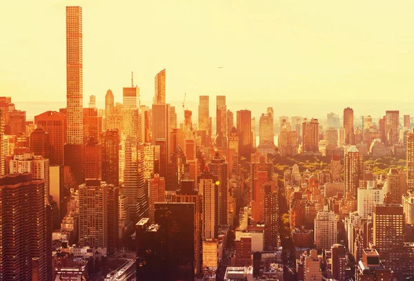 Ciudad de Nueva York skyline — Foto de Stock