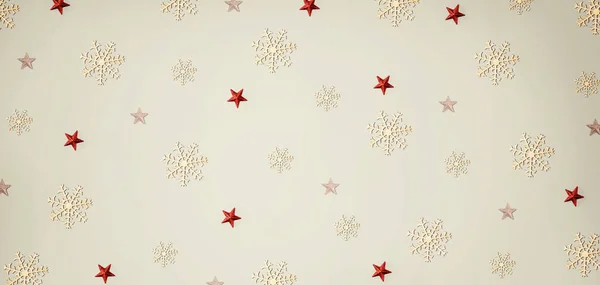 Kerst sneeuwvlok patroon — Stockfoto