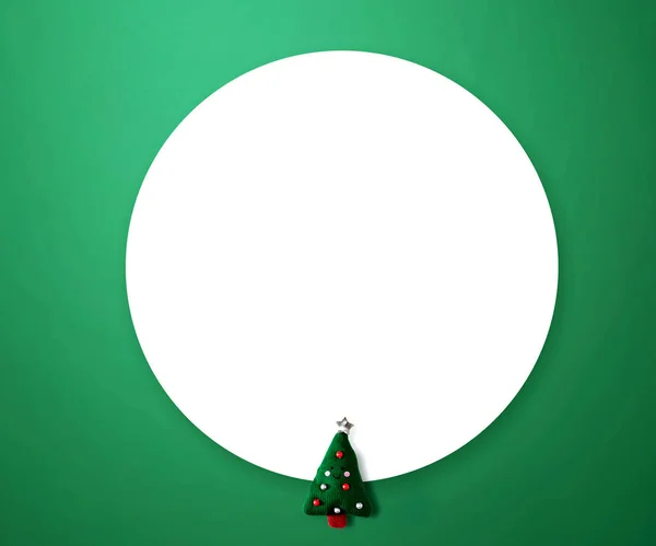 Boże Narodzenie poduszki drzewo nad głową widok — Zdjęcie stockowe
