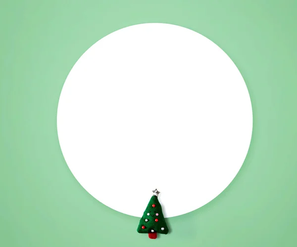 Vánoční polštář strom nad hlavou pohled — Stock fotografie