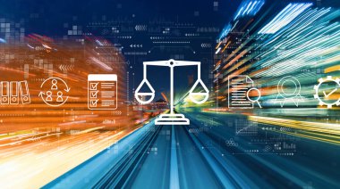 Yüksek hız hareket bulanıklığı olan hukuki danışmanlık hizmeti kavramı