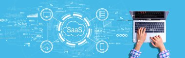 SaaS - bilgisayar kullanan kişinin hizmet kavramı olarak yazılım